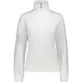 CMP Sweat 3g27836 Fleece Blanc,Argenté S Femme