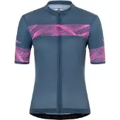 Castelli Fenice Short Sleeve Jersey Bleu L Femme