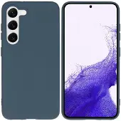 IMoshion Coque Couleur pour Samsung Galaxy S23 - Bleu foncé