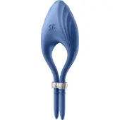 Satisfyer Duelist - anneau pénien vibrant rechargeable (bleu)