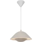 Nordlux Lustre à suspension Freya, Variante : Ø 350 x 170 mm, E27, 40 W, beige