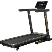 Tunturi T100 Centuri Tapis de Course Pliable - Pour usage à domicile - Écran LED - Tapis de course avec 44 programmes d'entraînement - 0,8 à 20,0 km/h
