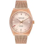 Jason Hyde Montre Femme Ruby-eigth - Bracelet Acier Inoxydable - Quartz - Doré rose - JH20006 6293