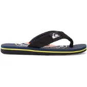 Quiksilver Molo Layback Flip Flops Noir EU 34 Enfants