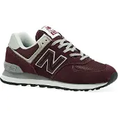 New Balance Baskets basses '574' poudre / rouge rubis / blanc