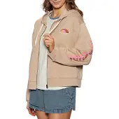 Rip Curl Wave Shapers - Sweatshirt mit durchgehendem Reissverschluss, Beige, (S)