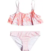 Roxy Flower And Flutter Bikini Rose 10 Years Fille
