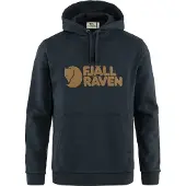 Fjällräven Logo Hoodie Noir S Homme