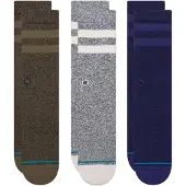 Stance Chaussettes de sport 'The Joven' bleu foncé / gris / gris foncé / blanc