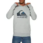 Quiksilver Big Logo Hoodie Gris M Homme