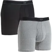 Saxx Daytripper Fly Boxers 2 Units Noir,Gris S Homme