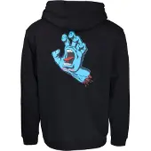 Santa Cruz Screaming Hand Chest Hoodie Noir L