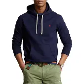 Ralph Lauren Sweat-shirt bleu marine / rouge