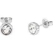 Ted Baker Boucles d'oreilles 'Sinaa' argent / blanc
