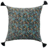 Vivaraise Housses de coussins ANAE - Noir - 45x45 cm
