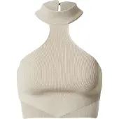Millane Tops en tricot mastic