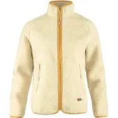 Fjällräven Vardag Pile Full Zip Fleece Beige S Femme