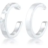 Elli Boucles d'oreilles 'Geo' argent