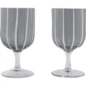 OYOY Autres verres L7.7 x W7.7 x H15 gris