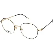 HUGO BOSS Lunettes de Vue BOSS 1463 51/19/140 Black gold Metal frames WOMAN BOSS 1463