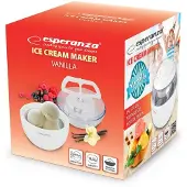 Esperanza Ice cream maker VANILLA white