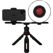 Rotolight Ultimate Vlogging Kit, Lumière selfie, Noir, Toute marque, LED, Pile, AA