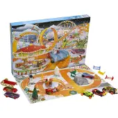 Hot Wheels Calendrier de l'Avent 2022 pour enfants , y compris 8 voitures jouets au 1:64