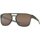 Oakley - Lunettes de soleil - Latch Beta Olive Ink Prizm Tungsten en Silicone - Kaki