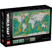 LEGO Carte du monde (31203, Art, difficiles à trouver)