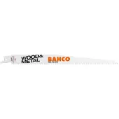 Bahco 3940-300-6-SL-5P Lame de scie sabre Sandflex Bimetal, 300mm, 6 dents, Sl 5 pcs