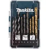 Makita Ensemble de 9 forets Makita (pierre/bois/métal)