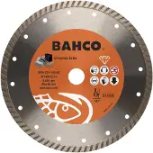 Bahco Disques à tronçonner diamantés abrasifs pour pierres 125 x 2.5 x 22.23mm