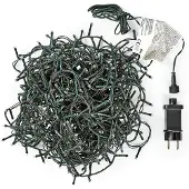 OEM Guirlande Fixe 320 Leds Blanc Chaud 27m Usage Extérieur Ip44