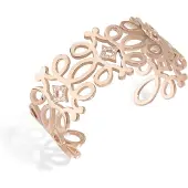 Morellato Bracelet - - SAAJ20 - Acier plaqué or rose - Pierres blanches - Femme