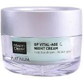 Martiderm Platium Gf Vital-age Night 50ml Facial Cream Clair