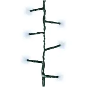 Lumineo Guirlande Led Compacte Clignotante 750 Led Blanc Froid 16m Extérieur -