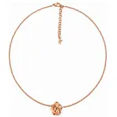 Folli Follie 3n13t036rs Necklace Doré Femme