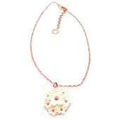 Folli Follie 3n1t043rw Necklace Doré Femme