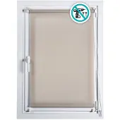 Stor Planet Clip And Fix 75x180 Cm Roller Blind Marron