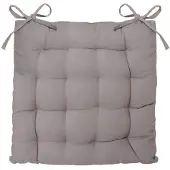 Atmosphera Coussin Pour Chaise De Jardin Gris Clair 38 X 38 Cm