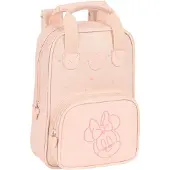 Safta Sac à dos scolaire Minnie Mouse Rose (20 x 28 x 8 cm)