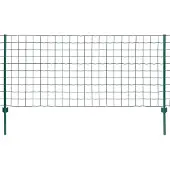 vidaXL Clôture métallique acier 20 x 1,5 m vert