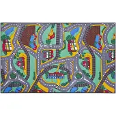 Paradiso Toys Tapis De Jeu Circuit Pour Voiture 67 X 100 Cm (1992)