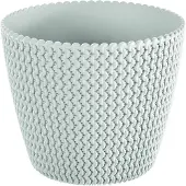 Prosperplast Pot Rond Sploty - 259 Mm - Blanc