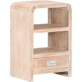 vidaXL Table de chevet 40x30x60 cm Bois d'acacia massif