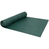 vidaXL Panneau de clôture vert 1x10 m HDPE 150 g/m