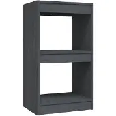 vidaXL Bibliothèque Gris 40x30x71,5 cm Bois de pin massif