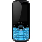 Poco Onda Frizzy, barre, SIM unique, 6,1 cm (2,4"), 0,3 MP, 1400 mAh, noir, bleu