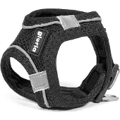 Gloria Harnais pour chien Air Mesh Trek Star Réglable Noir (18-20 cm)