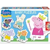 Educa Puzzle 5 en 1 Bébé Puzzle Peppa Pig 15622